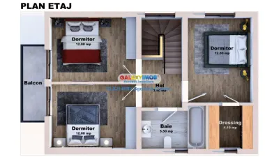 Casa Individuala Cu Toate Utilitatile Sanpetru - foto 7