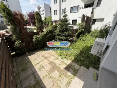 Vanzare apartament 3 camere mobilat parter gradina Baneasa Greenfield - Bucuresti