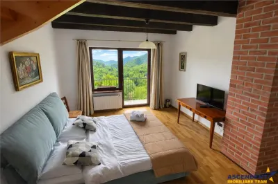 Pensiune cu priveliste fabuloasa, zona boema, Bran, Brasov. - foto 3