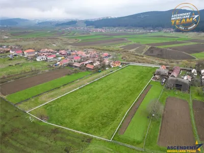 Teren strategic pentru dezvoltare si investitie, 8.000 mp intravilan valoros, Sanzieni, Covasna - foto 3