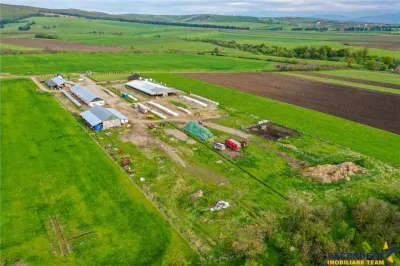 Ferma+Anexe specifice+ Constructie rezidentiala+222.000 mp domeniu - foto 4