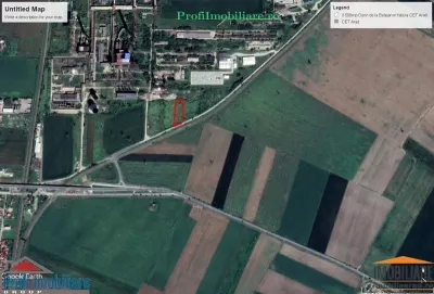 Teren construibil 3.500 mp cu acces din sosea spre Retim fost Polaris Arad - foto 14