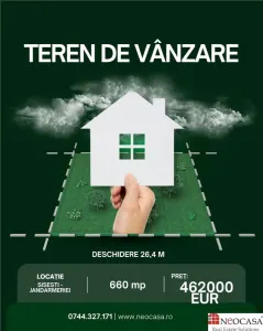 SISESTI - VATRA NOUA, APROPIERE PADURE,  660 MP, DUBLA DESCHIDERE! - Bucuresti