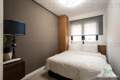 Apartament cu 2 camere complet mobilat si utilat  de vanzare in zona de Nord  / Bulevardul Pipera - foto 5