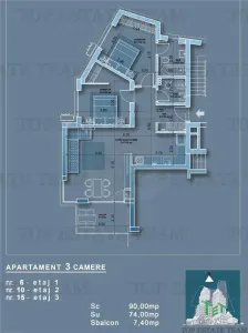 Apartament 3 camere in bloc nou, adiacent metrou Obor - foto 5