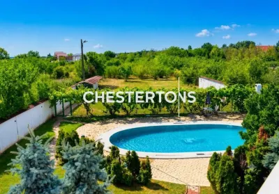 Vila exclusivista cu piscina si teren de 2500 mp în Domnesti - Eleganta, rafinament si oportunitate de investitie - Domnesti