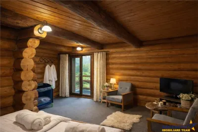 Resedinte montane,mobilate,echipate, jacuzzi,piscina,pretios areal,Sambata de Sus. - foto 16