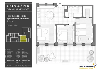 Edificiu cu proiect de apartamente/ aparthotel, Central, Covasna - foto 6