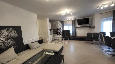 Duplex de vanzare cu 5 camere si 3 bai, mobilat si utilat, Dumbravita - Dumbravita