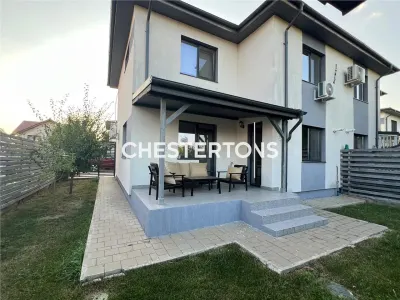 Domnesti / Vila premium 4 camere, curte, foisor, pod/ 3 locuri de parcare - Domnesti