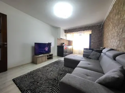 APARTAMENT 2 CAMERE CU PARCARE SI MOBILAT/UTILAT - foto 2