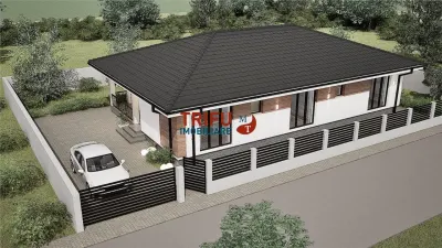Casa individuala pe un singur nivel, cu panorama superba asupra orasului si finisaje personalizate – Zona Cetate - Alba Iulia