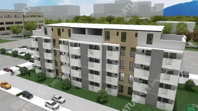De vanzare cu 2 camere si loc de parcare zona Lacul lui Binder din Sibiu - foto 11