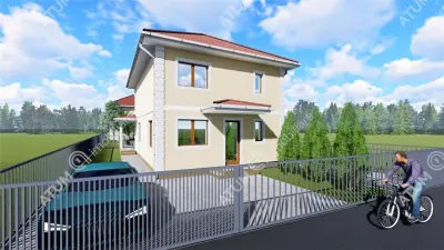 Casa individuala de vanzare 4 camere si 420 mp teren in Selimbar - foto 8