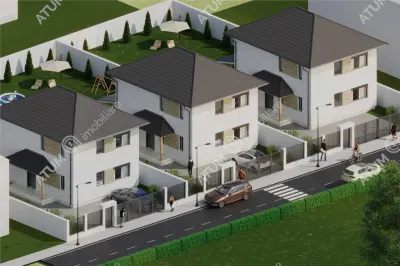 De vanzare casa individuala cu 4 camere si teren de 380 mp in Sura Mica zona Sportului - foto 6