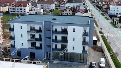 De vanzare apartament la cheie cu 2 camere gradina proprie zona Pictor Brana din Selimbar - foto 8