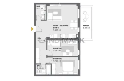 APARTAMENT NOU, OCUPABIL IMEDIAT, CENTRALA PROPRIE, COMISION 0% - foto 2