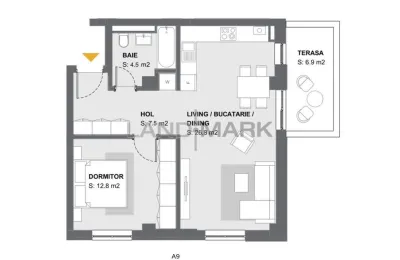 APARTAMENT NOU, INTABULAT, CENTRALA PROPRIE, COMISION 0% - foto 7