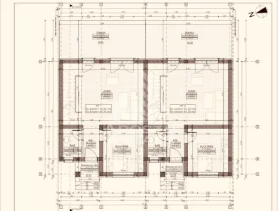 Case insiruite cu 3 camere, toate utilitatile, finalizat la asfalt. - foto 19
