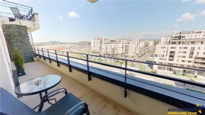 Studio elegant, mobilat si utilat, terasa, loc parcare, pietonala Kasper - foto 2