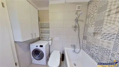 Studio elegant, mobilat si utilat, terasa, loc parcare, pietonala Kasper - foto 7