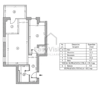 2 camere | Quartier Azuga | 2026 | Sector 2 | Doamna Ghica - foto 10