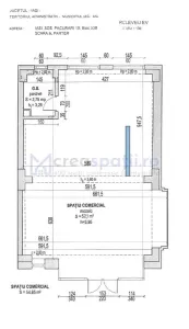 Spatiu comercial vitrat, 52mp, sos. Pacurari, zona postei - foto 17