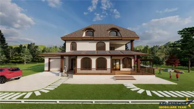 Teren imprejmuit+ proiect casa + autorizatie constructie,1.261 mp, - foto 5