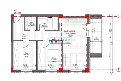 Vanzare apartament 3 camere bloc nou Zorilor - Europa zona Eugen Ionescu, Cluj-Napoca - foto 3