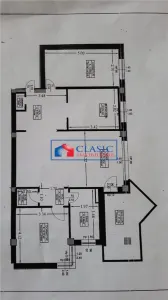 Inchiriere apartament 3 camere Centru zona Andrei Muresanu Hotel Meridian, Cluj - foto 12