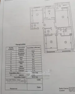 Apartament 4 camere - Galata, Necesita Renovare - Iasi