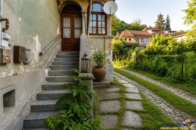 Resedinta istorica,cu teren privat,pivnita,pod,foisor,detalii originale,potential: rezidential,cultural,boutique. - foto 18