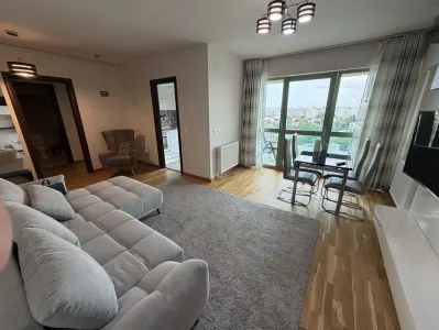 Apartament 2 camere – Circului Park Tower | Parcul Circului / Stefan cel Mare | Etaj 10/15 | Parcare subterana inclusa - foto 2