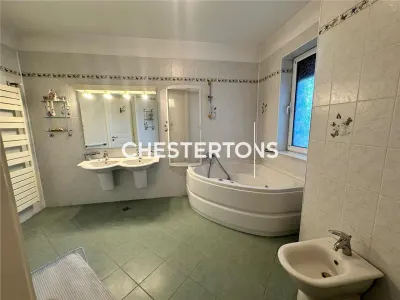 Vila exclusivista cu 7 camere si piscina, teren de 2500 mp, D+P+1+M LA 4 minute de Pod  Domnesti, judet Ilfov - foto 8