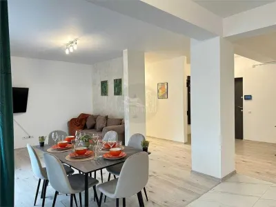 Apartament modern 3 camere 2 bai parcare si terasa zona Centrala - foto 3