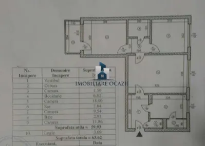 Apartament 3 Camere Semidecomandat Emil Racovita - foto 13