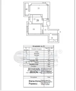 Apartament 2 camere Galata Iasi, bloc intabulat, 57 mp, parcare subterana inclusa, mutare imediata - foto 2