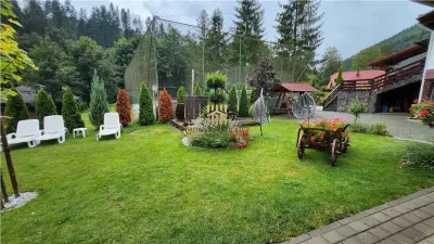 Pensiune Premium de vânzare în Sucevița, Bucovina | Afacere turistică în funcțiune | 15 unități de cazare | Restaurant 100 locuri | Piscină | - foto 2