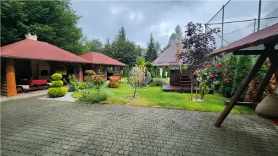 Pensiune Premium de vânzare în Sucevița, Bucovina | Afacere turistică în funcțiune | 15 unități de cazare | Restaurant 100 locuri | Piscină | - foto 6
