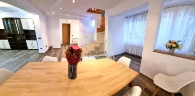 Casa individuala mobilata cu 4 camere 2 bai si garaj in Gusterita - Sibiu