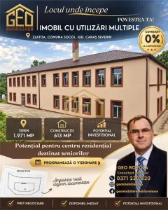 Imobil cu multiple utilitati - Zlatita