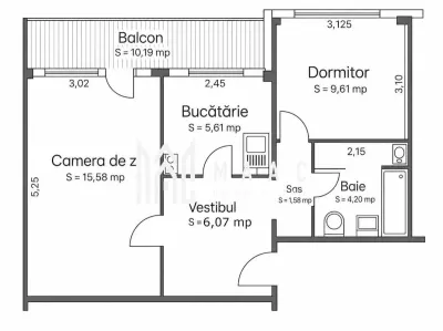 Apartament 2 camere de vânzare | Sibiu | Hipodrom 4 - foto 2
