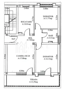 Apartament 3 camere | Etaj 2 | Decomandat | Terasa | Parcare - foto 10