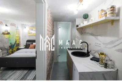 Garsonieră decomandată | Ultracentral Sibiu | 21 mp, finisată modern - foto 2