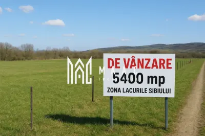 Teren de vânzare | 5400 mp | Zona Lacurile Sibiului - foto 2
