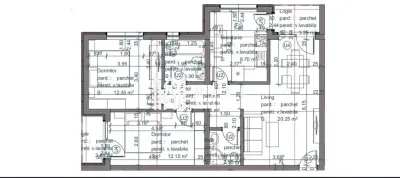 Apartament 3 camere | 2 Băi | 2 Balcoane | Încălzire în pardoseală | Șelimbăr - foto 15
