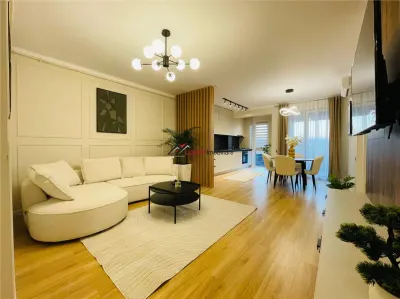 Apartament mobilat si utilat cu 2 camere la cheie in Floresti, 55 mp plus balcon 9 mp. - Floresti