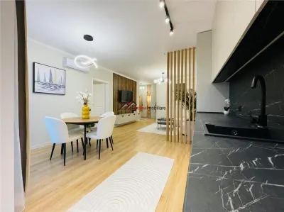 Apartament mobilat si utilat cu 2 camere la cheie in Floresti, 55 mp plus balcon 9 mp. - foto 7
