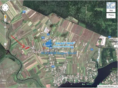 Teren Izvorani, 2400mp, utilitati, drum asfaltat - foto 2